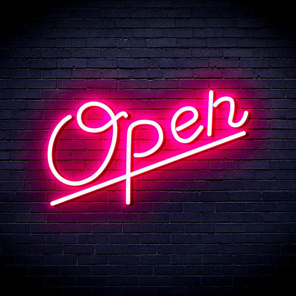 ADVPRO Open Ultra-Bright LED Neon Sign fnu0245 - Pink