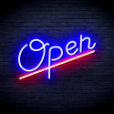 ADVPRO Open Ultra-Bright LED Neon Sign fnu0245 - Red & Blue