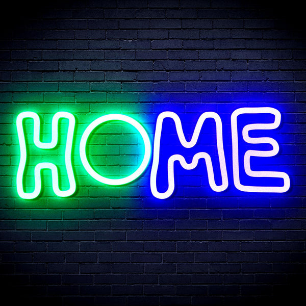 ADVPRO Home Ultra-Bright LED Neon Sign fnu0247 - Green & Blue