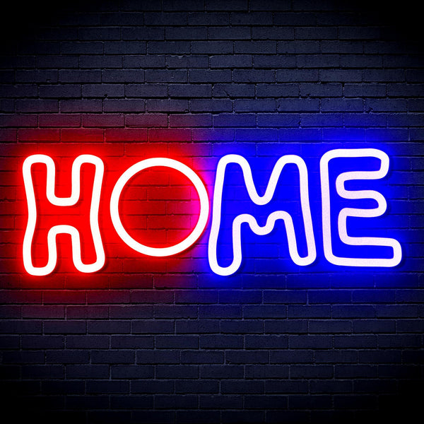 ADVPRO Home Ultra-Bright LED Neon Sign fnu0247 - Red & Blue