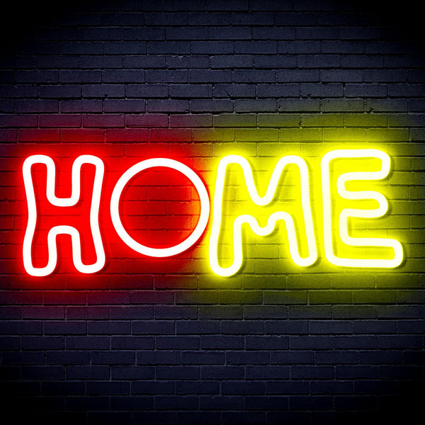 ADVPRO Home Ultra-Bright LED Neon Sign fnu0247 - Red & Yellow