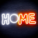 ADVPRO Home Ultra-Bright LED Neon Sign fnu0247 - White & Orange