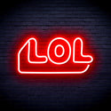 ADVPRO LOL Ultra-Bright LED Neon Sign fnu0248 - Red