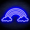 ADVPRO Clouds with Rainbow Ultra-Bright LED Neon Sign fnu0251 - Blue