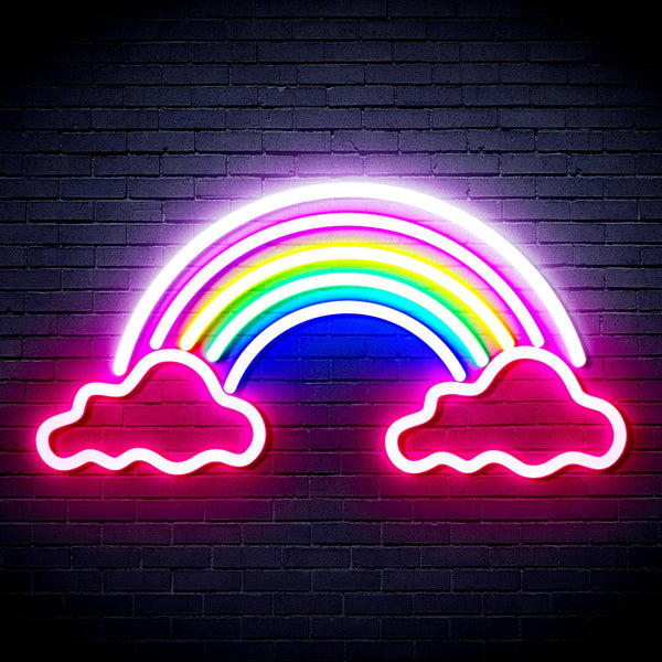 ADVPRO Clouds with Rainbow Ultra-Bright LED Neon Sign fnu0251 - Multi-Color 2