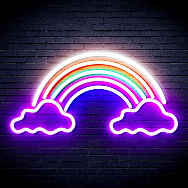 ADVPRO Clouds with Rainbow Ultra-Bright LED Neon Sign fnu0251 - Multi-Color 7