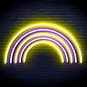ADVPRO Rainbow Ultra-Bright LED Neon Sign fnu0252 - Blue & Yellow