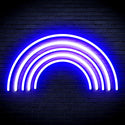 ADVPRO Rainbow Ultra-Bright LED Neon Sign fnu0252 - White & Blue