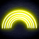 ADVPRO Rainbow Ultra-Bright LED Neon Sign fnu0252 - White & Yellow