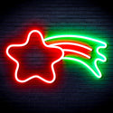ADVPRO Meteor Ultra-Bright LED Neon Sign fnu0254 - Green & Red