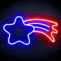 ADVPRO Meteor Ultra-Bright LED Neon Sign fnu0254 - Red & Blue