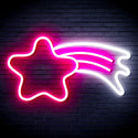 ADVPRO Meteor Ultra-Bright LED Neon Sign fnu0254 - White & Pink