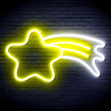 ADVPRO Meteor Ultra-Bright LED Neon Sign fnu0254 - White & Yellow