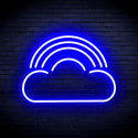 ADVPRO Cloud with Rainbow Ultra-Bright LED Neon Sign fnu0255 - Blue