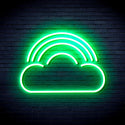 ADVPRO Cloud with Rainbow Ultra-Bright LED Neon Sign fnu0255 - Golden Yellow