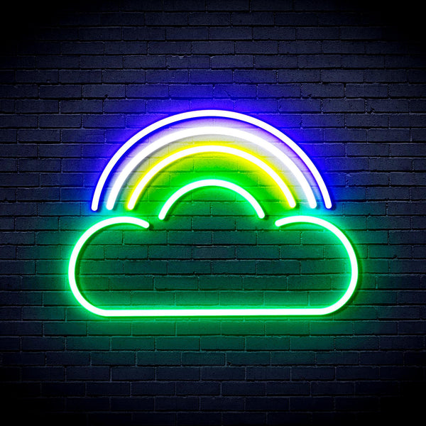 ADVPRO Cloud with Rainbow Ultra-Bright LED Neon Sign fnu0255 - Multi-Color 3