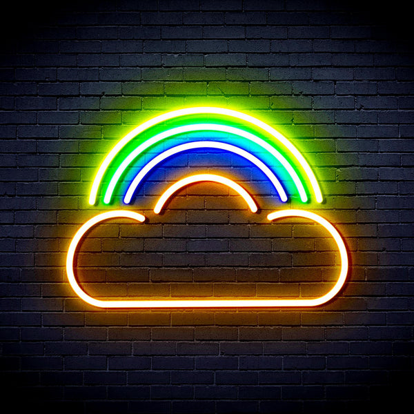 ADVPRO Cloud with Rainbow Ultra-Bright LED Neon Sign fnu0255 - Multi-Color 7