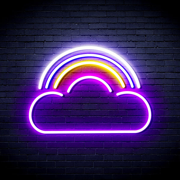 ADVPRO Cloud with Rainbow Ultra-Bright LED Neon Sign fnu0255 - Multi-Color 8