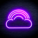 ADVPRO Cloud with Rainbow Ultra-Bright LED Neon Sign fnu0255 - Purple