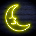 ADVPRO Moon with Face Ultra-Bright LED Neon Sign fnu0256 - Yellow
