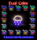 ADVPRO Raining Cloud Ultra-Bright LED Neon Sign fnu0259 - Dual-Color