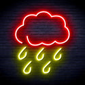 ADVPRO Raining Cloud Ultra-Bright LED Neon Sign fnu0259 - Red & Yellow