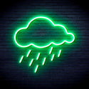 ADVPRO Raining Cloud Ultra-Bright LED Neon Sign fnu0260 - Golden Yellow