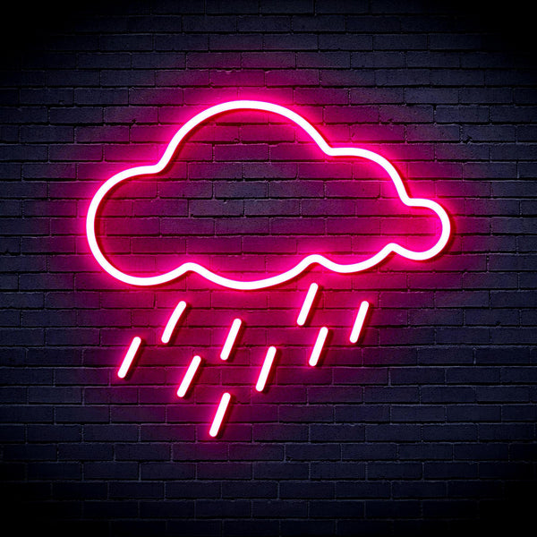 ADVPRO Raining Cloud Ultra-Bright LED Neon Sign fnu0260 - Pink