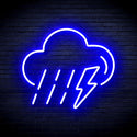 ADVPRO Raining Cloud with Thunder Ultra-Bright LED Neon Sign fnu0261 - Blue