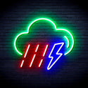 ADVPRO Raining Cloud with Thunder Ultra-Bright LED Neon Sign fnu0261 - Multi-Color 3