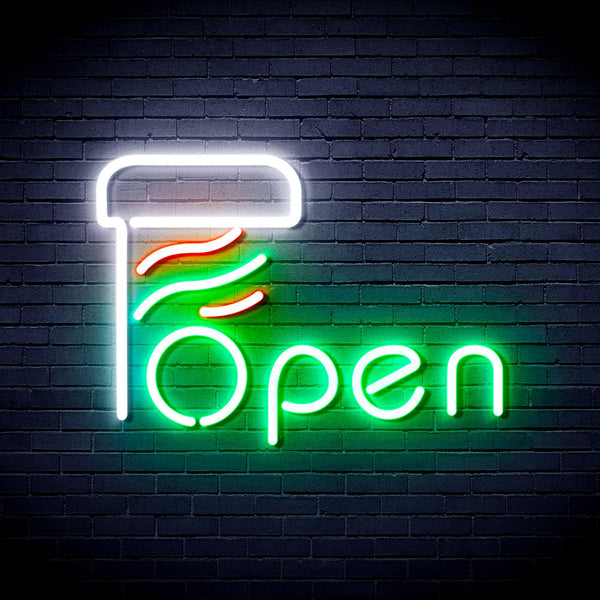 ADVPRO Open with Barber Pole Ultra-Bright LED Neon Sign fnu0263 - Multi-Color 8