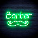 ADVPRO Barber with Moustache Ultra-Bright LED Neon Sign fnu0264 - Golden Yellow