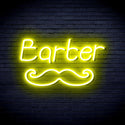 ADVPRO Barber with Moustache Ultra-Bright LED Neon Sign fnu0264 - Yellow