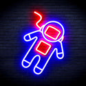 ADVPRO Astronaut Ultra-Bright LED Neon Sign fnu0265 - Blue & Red