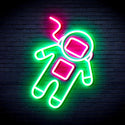 ADVPRO Astronaut Ultra-Bright LED Neon Sign fnu0265 - Green & Pink