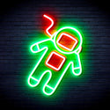 ADVPRO Astronaut Ultra-Bright LED Neon Sign fnu0265 - Green & Red
