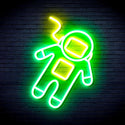 ADVPRO Astronaut Ultra-Bright LED Neon Sign fnu0265 - Green & Yellow