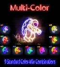 ADVPRO Astronaut Ultra-Bright LED Neon Sign fnu0266 - Multi-Color