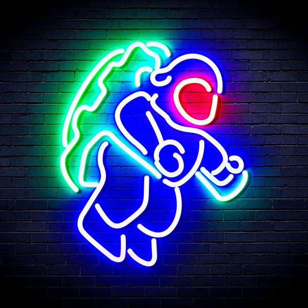 ADVPRO Astronaut Ultra-Bright LED Neon Sign fnu0266 - Multi-Color 3