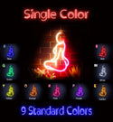 ADVPRO Lady Back Shape Ultra-Bright LED Neon Sign fnu0267 - Classic