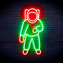 ADVPRO Astronaut Ultra-Bright LED Neon Sign fnu0268 - Green & Red