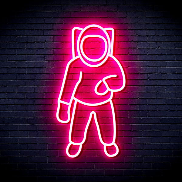 ADVPRO Astronaut Ultra-Bright LED Neon Sign fnu0268 - Pink
