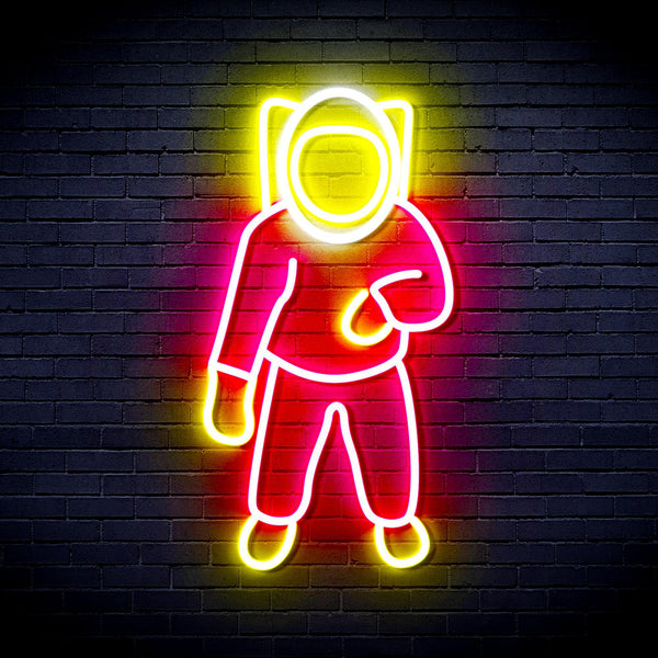 ADVPRO Astronaut Ultra-Bright LED Neon Sign fnu0268 - Multi-Color 3