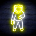 ADVPRO Astronaut Ultra-Bright LED Neon Sign fnu0268 - White & Yellow