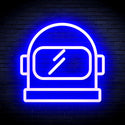 ADVPRO Astronaut Helmet Ultra-Bright LED Neon Sign fnu0269 - Blue