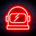 ADVPRO Astronaut Helmet Ultra-Bright LED Neon Sign fnu0269 - Red