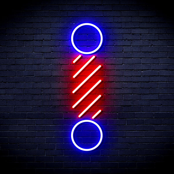 ADVPRO Barber Pole Ultra-Bright LED Neon Sign fnu0271 - Blue & Red