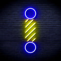 ADVPRO Barber Pole Ultra-Bright LED Neon Sign fnu0271 - Blue & Yellow