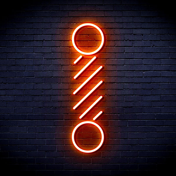 ADVPRO Barber Pole Ultra-Bright LED Neon Sign fnu0271 - Orange