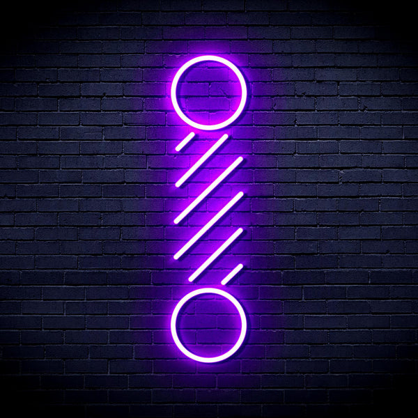 ADVPRO Barber Pole Ultra-Bright LED Neon Sign fnu0271 - Purple